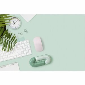 Kensington Duo Gel Wrist Rest - 0.71" Height x 7.40" Width x 3.27" Depth - Green - Polyurethane - Mouse - Retail - 1