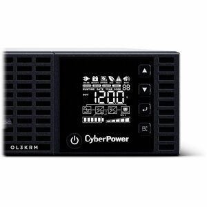 CyberPower Essential Online OL3KRM 3000VA Rack-mountable UPS - 2U Rack-mountable - 4 Hour Recharge - 2.20 Minute Stand-by 