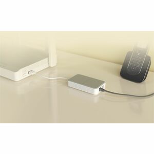 Keenetic Linear KN-3110 Adaptador de linha telefónica - 2 x Linha telefónica (RJ-11) - USB - DC