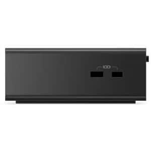 Lenovo Thunderbolt 5 Docking Station for Monitor, Mobile Workstation - Charging Capability - 265 W - Eclipse Black - 4 Dis
