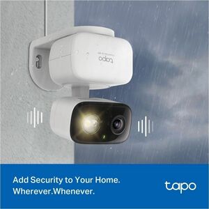 Cámara de red Tapo C216 Interior/Exterior - Color - 1 - 12.19m Infrarrojo/color Visión Nocturna - H.264 - 2304 x 1296 - 4m