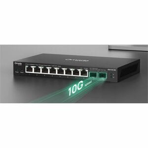 Omada 8-Port 2.5GBASE-T Easy Managed Switch with 2 10GE SFP+ Slots - 8 Ports - Manageable - Gigabit Ethernet, 2.5 Gigabit 