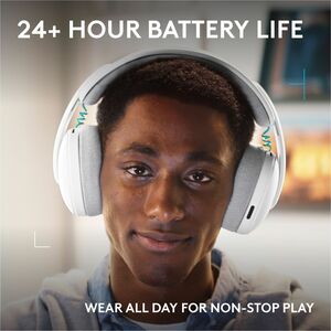 Logitech G325 LIGHTSPEED Wireless Bluetooth Gaming Headset, All-Day Comfort, Built-In Mic with Noise Reduction, 24-Bit Aud