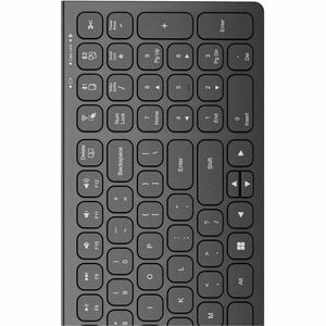 ALOGIC Echelon Compact USB-C Rechargeable Bluetooth Keyboard for US Win Black + Mouse Combo, US