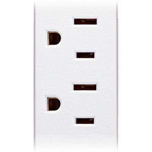 CyberPower CSP6WSUC Home Office 6 - Outlet Surge Protector with 2400 J Surge Suppression - Clamping Voltage 800V, NEMA 5-1