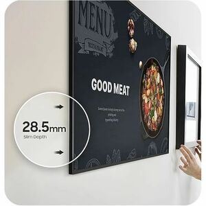 LCD Pantalla digital Signage Samsung QM85C 2159mm 4K UHD - 24 Horas/7 Días Operación - Energy Star - Vertical Alignment (V