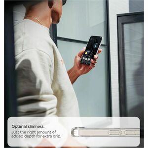 Spigen Ultra Hybrid Case for Google Pixel 10a Smartphone - Clear Graphite - Yellowing Resistant, Drop Resistant, Scratch R