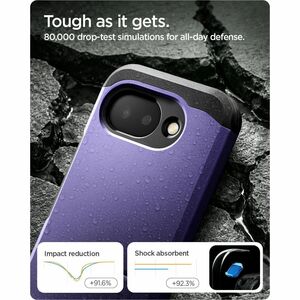 Spigen Tough Armor Case for Google Pixel 10a Smartphone - Ash Violet
