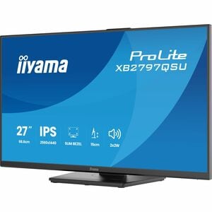iiyama ProLite XB2797QSU-B1 27 Zoll Klasse WQHD LED-Monitor - 16:9 Format - Mattschwarz - 68,6 cm (27 Zoll) Viewable - IPS
