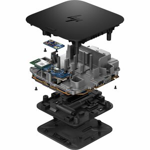 HP G6 9 Port(s) USB Type C Docking Station for Desktop PC, Notebook, Monitor, Workstation, Mobile Workstation - Charging C