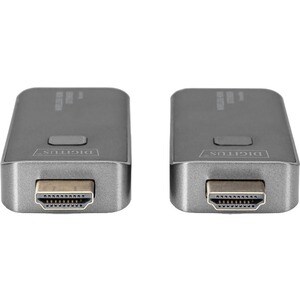 Digitus HDMI-Verlängerung - Schwarz - 1 x USB - 1 x HDMI - 50 m Erweiterter Flächenbereich - ABS