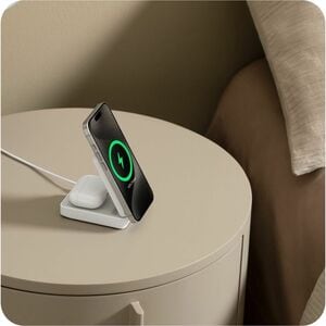 Caricatore a induzione ANKER MagGo A2557 - Bianco - 1 - Per Smartwatch, iPhone, AirPod, Smartphone, Earbud, Dispositivo ab