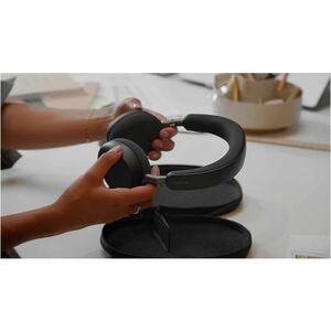 Jabra Evolve3 75 Sem fios Na orelha, Headset, Fixo à orelha Estéreo Fone de ouvido - Preto - Binaural - Supra-aural - 3000