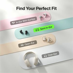 Belkin SoundForm Anywhere AUC014FQBK Earset - Stereo - True Wireless - Bluetooth - Earbud - Binaural - In-ear - Black