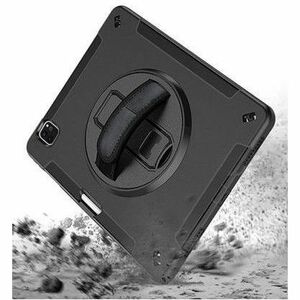 4smarts Robust Tasche für 26,4 cm (10,4 Zoll) Samsung Galaxy Tab S6 Lite Tablet - Schwarz - Polycarbonat, Thermoplastische