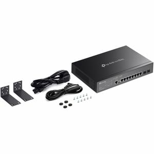 Omada JetStream TL-SG3210 8 Ports Manageable Ethernet Switch - Gigabit Ethernet - 10/100/1000Base-T, 1000Base-X - 2 Layer 