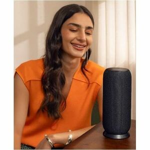 Motorola Mobility Portable Bluetooth Speaker System - 30 W RMS - Carbon - Wireless LAN - Battery Rechargeable