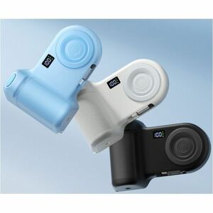Stage PowerGrip Magnetic Charging Camera Grip with Power Bank - Ice Blue