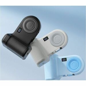Stage PowerGrip Magnetic Charging Camera Grip with Power Bank - Charcoal