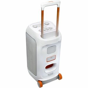 Sistema di altoparlanti JBL PartyBox Stage 320 Portatili Bluetooth - 240 W RMS - Bianco - Supporto da pavimento - 40 Hz a 