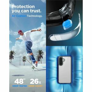 Spigen Ultra Hybrid Case for Samsung Galaxy A57 Smartphone - Space Crystal - Drop Resistant, Scratch Resistant, Anti-scrat