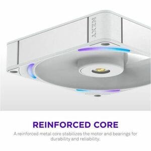 NZXT RF-U14PN-W1 Cooling Fan - PC, Motherboard, Radiator, Heatsink - 140 mm Maximum Fan Diameter - 1 x Fan(s) - 197.08m³/h
