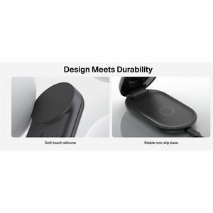 Belkin UltraCharge Induction Charger - For iPhone - Input connectors: USB - Foldable