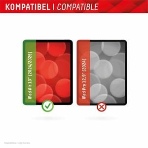 Displex 9H Smart Glass, PET (Film) Displayschutz für Apple iPad Air 13 (2024), iPad Air 13 (2025) - Transparent - 1 - für 
