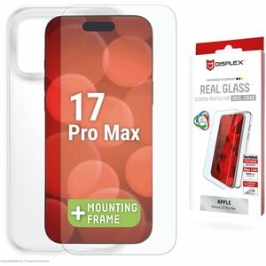 Displex Hülle für Apple iPhone 17 Pro Max Smartphone - Transparent - Thermoplastisches Polyurethan (TPU)