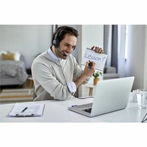 Kensington Classic Wired On-ear, Over-the-head Stereo Headset - Binaural - Circumaural - 182.9 cm Cable - Noise Cancelling