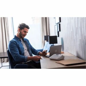 Brother P-touch PT-D410 Electronic Label Maker - Thermal Transfer - 20 mm/s Mono - 15 Fonts - 180 dpi - Tape3.50 mm, 6 mm,