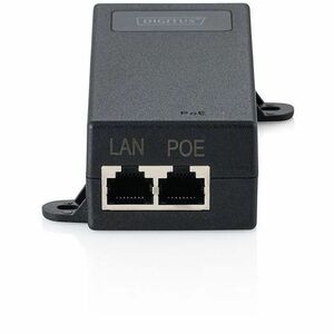 Digitus PoE++-Injektor - 120 V AC, 230 V AC Eingang - 1 x RJ-45 Eingangsport(s) - 1 x RJ-45 Ausgangsport(s) - 60 W - Schwarz