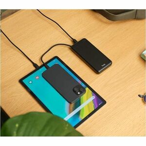 Powerbank Trust Fiera - Pour Smartphone, Tablette PC, Notebook - 2 x Type-C 20W - Lithium Ion Polymère - 20000 mAh - 20 W 