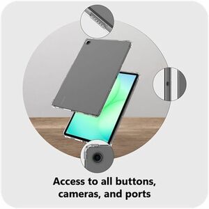 Coque Just in Case - pour Samsung Tablette - Clair - Résistant aux rayures, Résistant aux coups, Résistant à l'usure, Abso