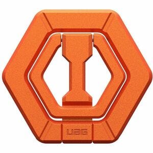 UAG AirTag, Wallet, Smartphone Phone Ring - Landscape, Vertical - Metal - Burnt Orange - Magnetic, Built-in Magnet, Kickst