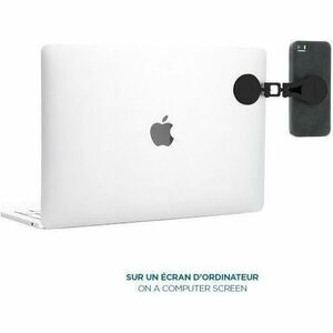 MOBILIS U.FIX Smartphone, Computer, Universal, Car, Office SmartPhone Holder - Horizontal/Vertical - Metal - 1 Unit - Blac