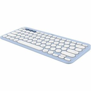 Logitech Pebble Keys 2 K380s 键盘 - 袖珍的 - 无线 连接 - USB 接口 - 英文（美国） - QWERTY 布局 - 蓝 - Bluetooth/RF - 10 m - 2.40 GHz - 台式机, 搜索