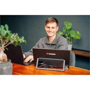 Verbatim LIGHT 16" Class LCD Touchscreen Monitor - 16:9 - 10 ms - 15.6" Viewable - Capacitive - 10 Point(s) Multi-touch Sc