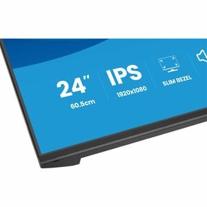 iiyama ProLite X2491HS-B1 24 Zoll Klasse Full HD LED-Monitor - 16:9 Format - Mattschwarz - 60,5 cm (23,8 Zoll) Viewable - 