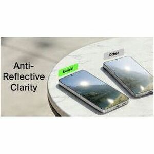 Belkin ScreenForce 7H Glass, Plastic Privacy Screen Filter for Samsung Galaxy S26 - For AMOLED Smartphone - Drop Resistant