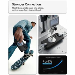 Spigen Thin Fit Case for Samsung Galaxy S26+ Smartphone - Black - Scratch Resistant, Impact Absorbing, Impact Resistant, S