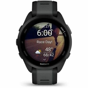 Garmin Forerunner Smartwatch - Nero, Slate Grigio Colore della struttura - Silicone Band Material - LAN wireless - Pulsoss