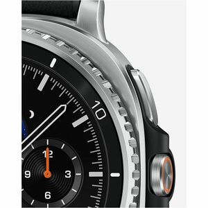 Samsung Galaxy Watch8 Classic SM-L500 Smart Watch - Rounded Square Case Shape - Black Body Color - Stainless Steel Body Ma