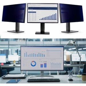 StarTech.com Acryl Blickschutzfilter - Schwarz - TAA-konform - für 54,6 cm (21,5 Zoll) Widescreen Monitor - 16:9 - Blaulic