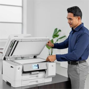 Brother MFC-J6975DW Wired & Wireless - Tintenstrahl-Multifunktionsdrucker - Farbe - Grau - Kopierer/Fax/Drucker/Scanner - 