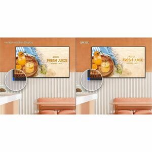 Samsung 32" FullHD, 16:9, QM32C, edge-LED, 400nits, Speakers 2x10W, black, 3xHDMI 2.0, DP 1.2, RS232(in/out), USB 2.0 x 2,