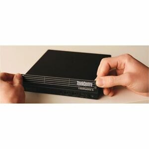 Lenovo ThinkCentre M75q Gen 5 12RQ004PMT Desktop Computer - AMD Ryzen 7 PRO Ryzen PRO 8000 8700GE - 16 GB - 512 GB PCI Exp