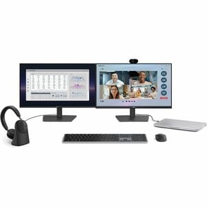 Monitor LCD Dell Pro P P2426HEV 609,6 mm (24,0") Classe Webcam Full HD - 16:9 - Nero - 60,5 cm (23,8") Viewable - Tecnolog