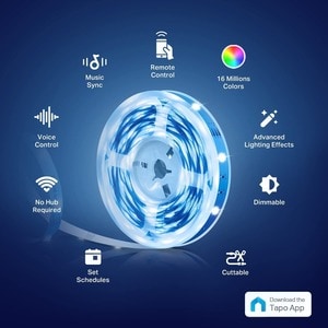 TP-Link Smart Wi-Fi Light Strip - Multicolor