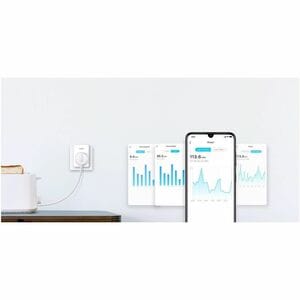 Tapo P110 Mini Smart Wi-Fi Socket, Energy Monitoring (1 Pack)